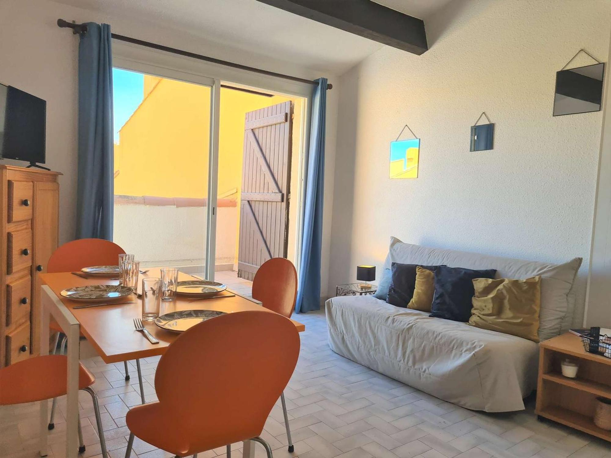 Appartement T2 Avec Parking Et Acces Direct A La Plage - Fr-1-249-129 Agde Eksteriør bilde