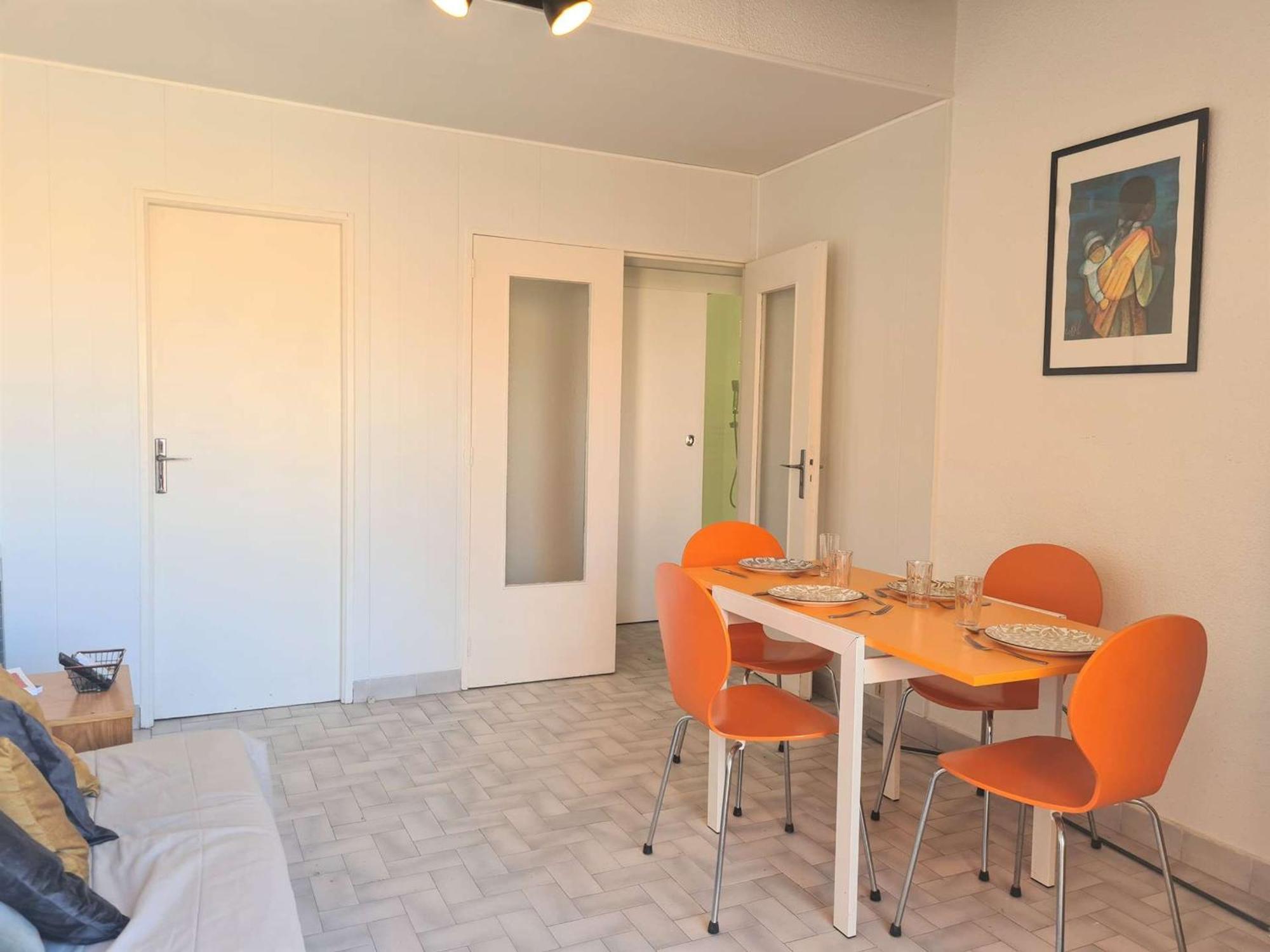 Appartement T2 Avec Parking Et Acces Direct A La Plage - Fr-1-249-129 Agde Eksteriør bilde
